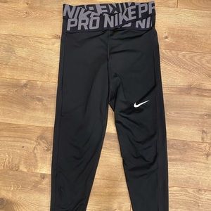 Nike pro full length leggings in small